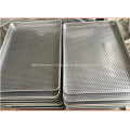 Food oven tray - all stainless steel tray - a molding pressed